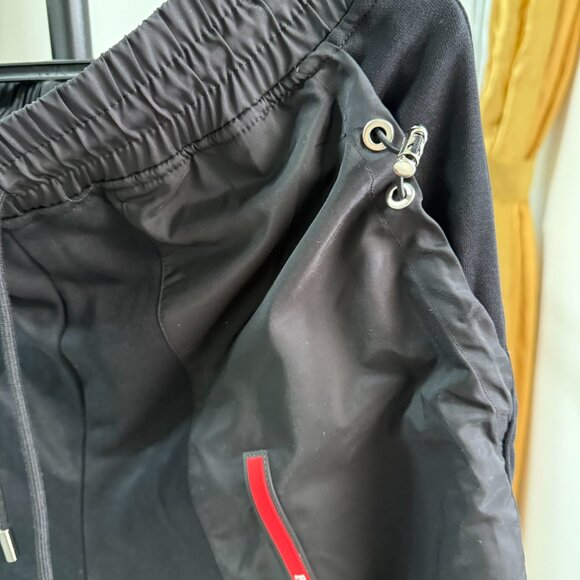 Prada Linea Rossa Gabardine Track Pants - Picture 5 of 11